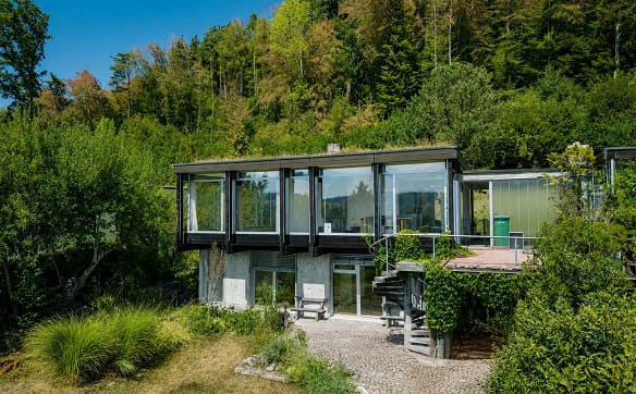 Immobilie in Boll - FRISCH SANIERTES ARCHITEKTENHAUS MIT ALPENBLICK UND ERWEITERUNGSPOT... - Bild 0
