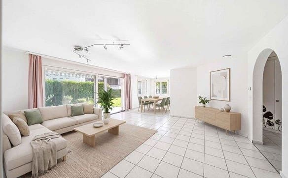 Immobilie in Alpnach Dorf - GARTENGLÜCK IN DEN BERGEN - 5.5 ZIMMER GARTENWOHNUNG IN ALPNACH DORF - Bild 1