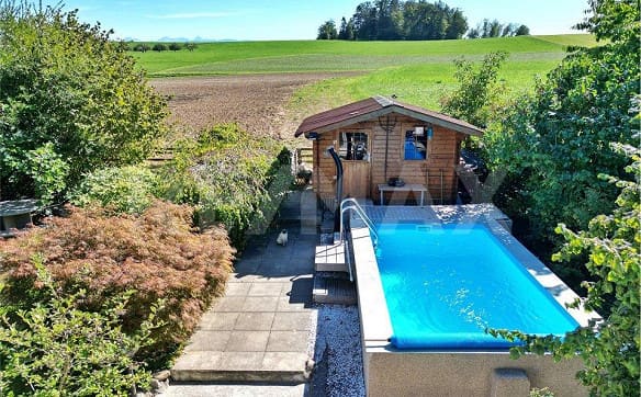 Immobilie in Wünnewil - Ein Zuhause mit Charakter und besonderem Wohnambiente - Bild 12