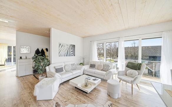 Immobilie in Wäldi - HAUSGEFÜHL PUR - 3.5 ZIMMER WOHNUNG MIT GROSSEM GARTEN - Bild 0