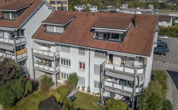 Immobilie in Mägenwil - sonnige 3 1/2 Zimmer Wohnung - Bild 1