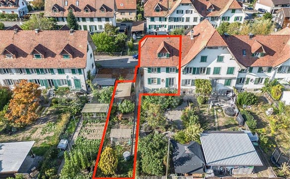 Immobilie in Niederlenz - Historisches 4 Zimmer-Reiheneckhaus - Bild 1