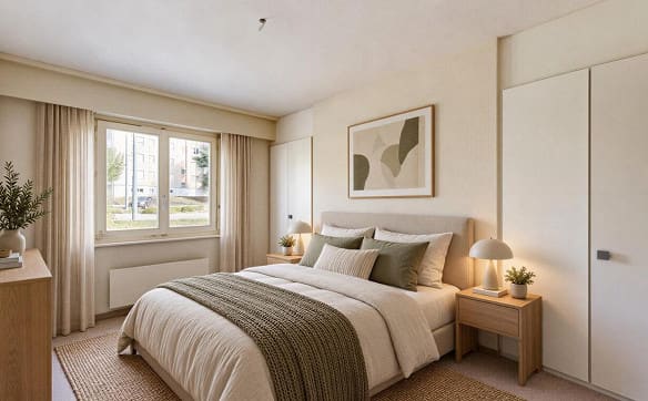 Immobilie in Villars-sur-glâne - Appartement de 5.5 pièces avec vue sur les montagnes aux Dailles - Bild 7