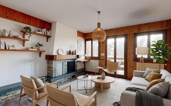 Immobilie in St-martin Vs - Duplex plus une chambre indépendante avec vue panoramique - Bild 2