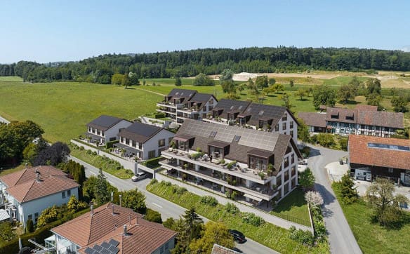 Immobilie in Raperswilen - Neubau 2.5-Zi. Wohnung mit schöner Weitsicht und riesiger Terrasse - Bild 3
