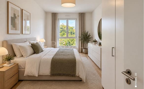 Immobilie in Onex - En exclusivité : Bel appartement rénové avec balcon à Onex - Bild 2