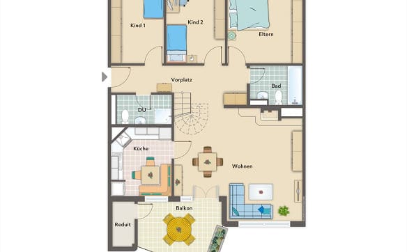 Immobilie in Neuenegg - "Maisonette-Dachwohnung - Neuenegg" - Bild 12
