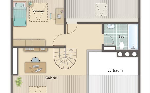 Immobilie in Neuenegg - "Maisonette-Dachwohnung - Neuenegg" - Bild 13