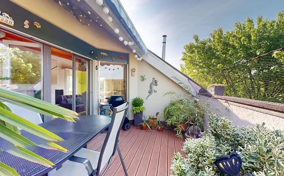 Immobilie in Kaiseraugst - Grosszügige 4.5 Zimmer Dachwohnung mit sonnigem Balkon - Bild 4