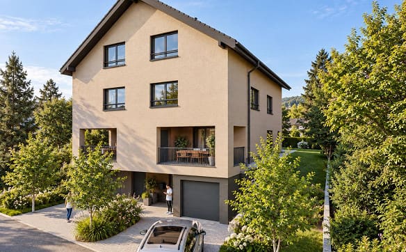 Immobilie in Umiken - Neubau Umiken - Doppeleinfamilienhaus - Bild 0