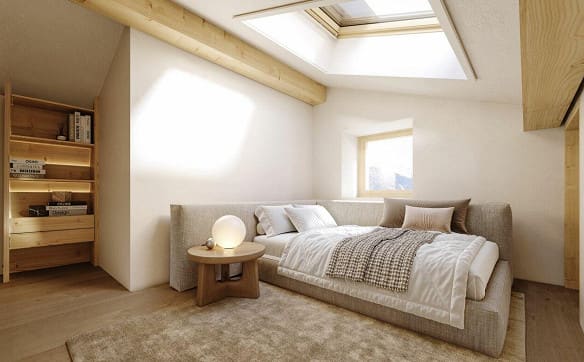 Immobilie in Alvaneu Dorf - Hochwertige Dachmaisonette mit 5.5 Zimmern in kernsaniertem Altbau - Bild 5