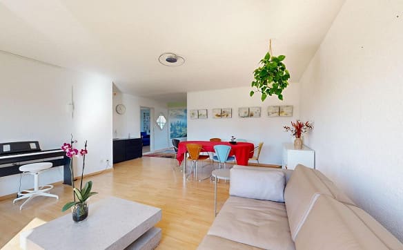Immobilie in Gossau Zh - Sonnige 3.5-Zimmer-Wohnung mit Südbalkon in ruhiger Lage - Bild 1