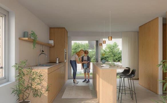 Immobilie in Paudex - Villa mitoyenne de 5,5 pièces avec espaces extérieurs généreux - Bild 2