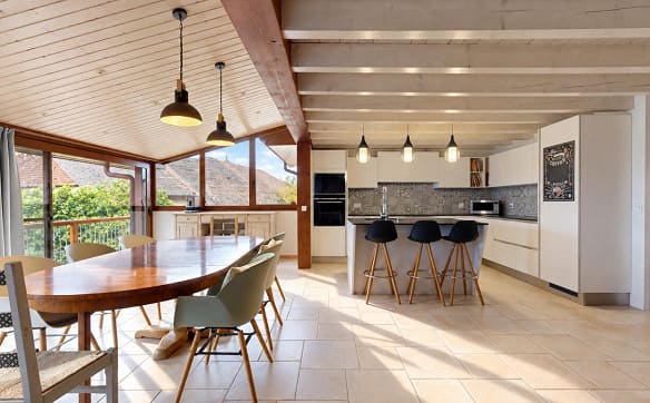 Immobilie in Penthéréaz - Maison familiale rénovée avec vaste atelier - Bild 0