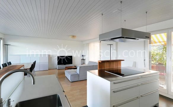 Immobilie in Hünenberg See - Attraktive 4 ½ Zimmer Maisonettewohnung mit See- und Bergsicht in H... - Bild 3