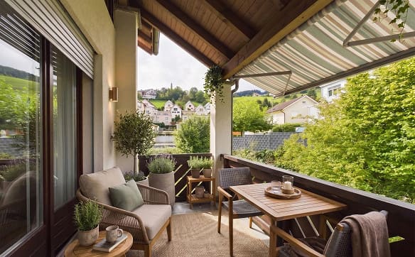 Immobilie in Rheineck - Lichtdurchflutete 143 m² Maisonette mit Seesicht, Kamin & grossen H... - Bild 12