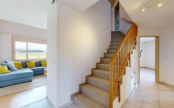 Immobilie in Istighofen - Schöne 6,5-Zimmer-Maisonette-Dachwohnung mit Terrassen und Aussicht - Bild 9