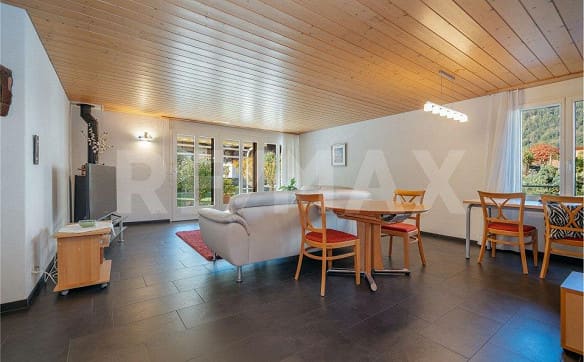 Immobilie in Wilderswil - Attraktive 3.5-Zimmer-Parterrewohnung mit Gartenterrasse in Wilderswil - Bild 1