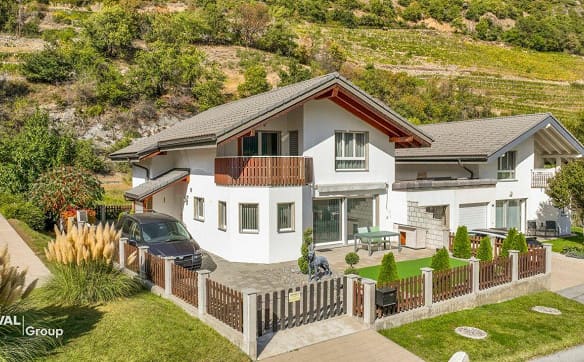 Immobilie in Gampel - Wohnen mit Platz und Ruhe: Familienhaus in Niedergampel - Bild 0