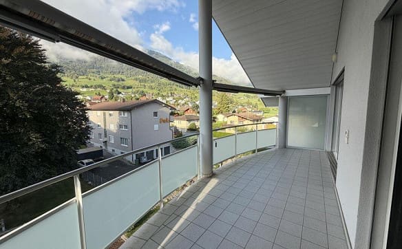 Immobilie in Wangs - Wohnen auf zwei Ebenen - gepflegte 6.5-Zimmer-Maisonette-Dachwohnun... - Bild 7