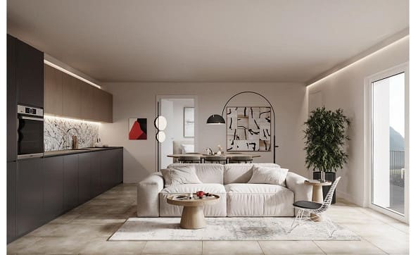 Immobilie in Gnosca - Nuovo complesso residenziale Sassa a Gnosca - Grande 5.5 locali con... - Bild 1