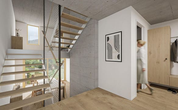 Immobilie in Känerkinden - Moderne Architektur. Klare Linien. Ein Zuhause mit Haltung. (Haus A) - Bild 3