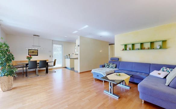 Immobilie in Kappel So - 4.5-Zimmerwohnung mit Garten, Terrassen und viel Privatsphäre - Bild 1