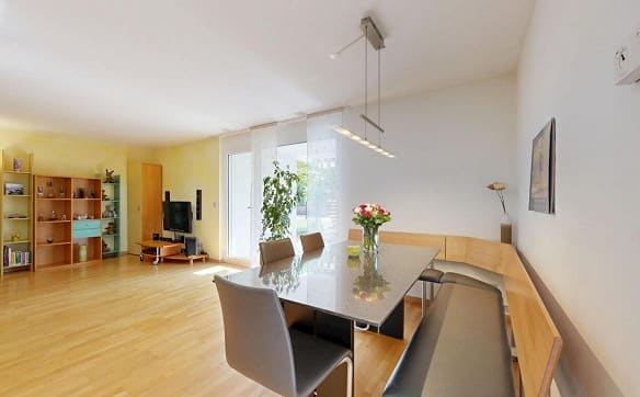 Immobilie in Kappel So - 4.5-Zimmerwohnung mit Garten, Terrassen und viel Privatsphäre - Bild 2