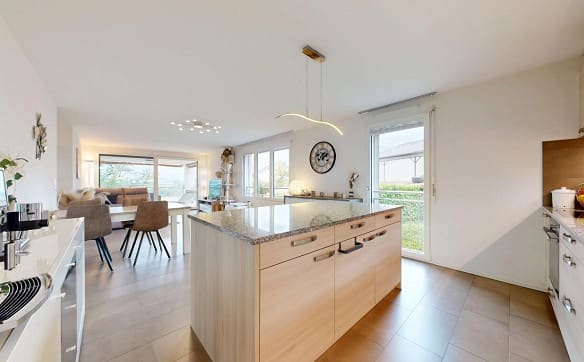 Immobilie in Gollion - Appartement de 3.5 pièces avec vue dégagée à Gollion - Bild 3