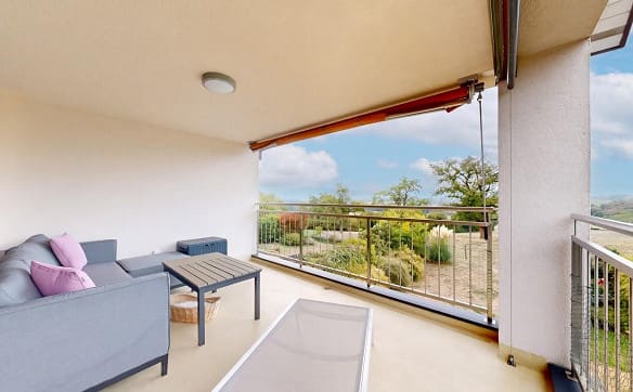 Immobilie in Gollion - Appartement de 3.5 pièces avec vue dégagée à Gollion - Bild 9