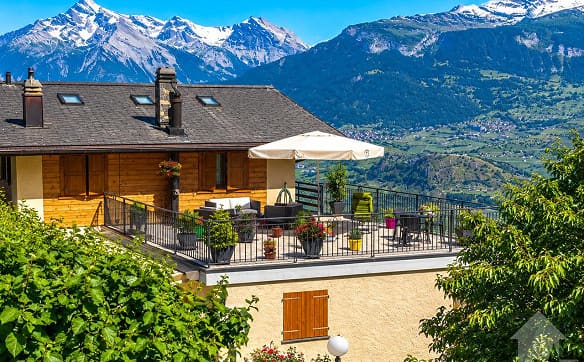 Immobilie in Salins - Belle maison de 3 appartements avec garage, mazot et carnotzet ! - Bild 0