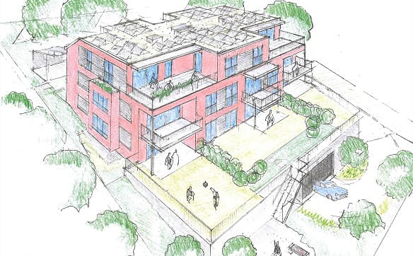 Immobilie in Uhwiesen - Mit Morgensonne in der 4.5-Zimmer-Gartenwohnung in den Tag starten - Bild 1