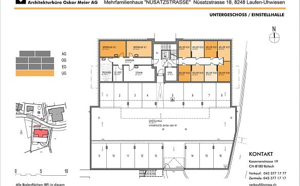 Immobilie in Uhwiesen - Mit Morgensonne in der 4.5-Zimmer-Gartenwohnung in den Tag starten - Bild 3