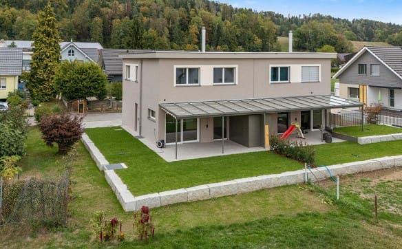 Immobilie in Züberwangen - Hochwertige Doppelhaushälfte mit Garten und zwei Abstellplätzen in ... - Bild 13