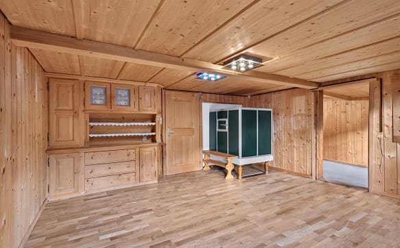 Immobilie in Pragg-jenaz - Charmantes Strickbau-Einfamilienhaus mit Wintergarten im Prättigau - Bild 1