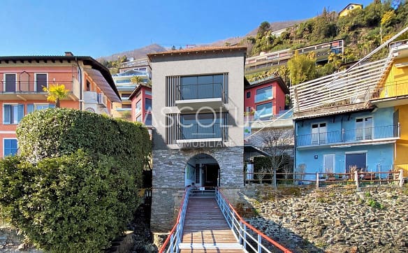 Immobilie in Porto Ronco - Progetto abitativo con vista totale sul Lago Maggiore e Isole di Br... - Bild 1