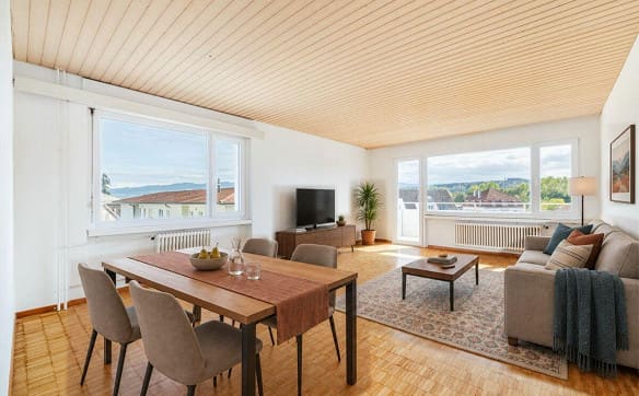Immobilie in Stachen - GROSSZÜGIGE 3.5-ZIMMER-WOHNUNG MIT SONNIGEM BALKON UND INDIVIDUELLE... - Bild 0