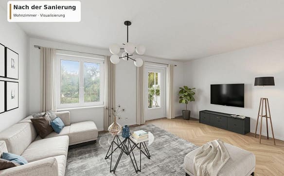 Immobilie in Riehen - 5.5-Zimmer-Reiheneinfamilienhaus mit grossem Garten und bestehender... - Bild 5