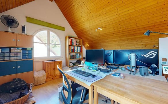 Immobilie in Lostorf - Sonniges 5.5-Zimmer-Doppeleinfamilienhaus im Grünen - Bild 3