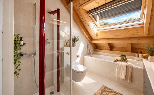 Immobilie in Oetwil Am See - Wohnen mit Weitblick - charmante 4.5-Zimmer-Duplexwohnung mit Holza... - Bild 12