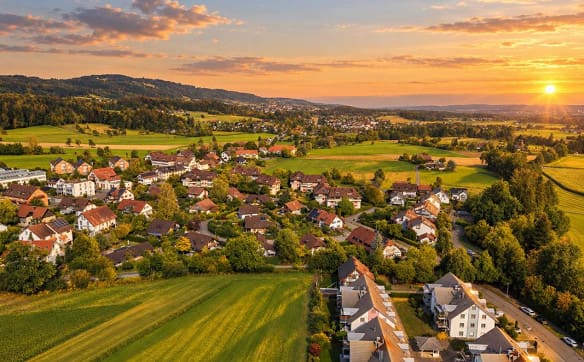Immobilie in Oetwil Am See - Wohnen mit Weitblick - charmante 4.5-Zimmer-Duplexwohnung mit Holza... - Bild 13