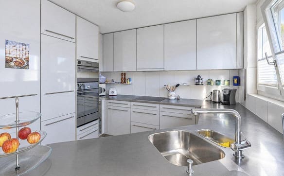 Immobilie in Bösingen - 7.5 Zimmer Dach Maisonettewohnung mit 218 m² und Galerie in Bösingen - Bild 6