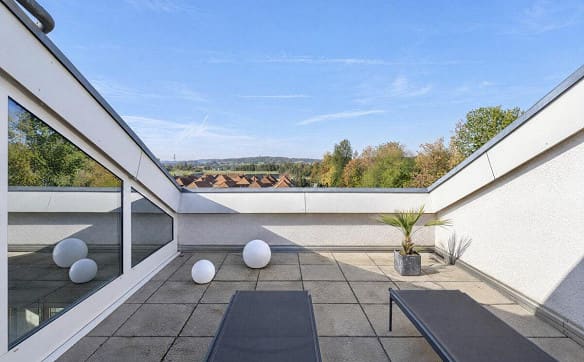 Immobilie in Bösingen - 7.5 Zimmer Dach Maisonettewohnung mit 218 m² und Galerie in Bösingen - Bild 9