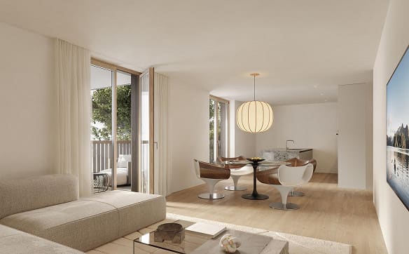 Immobilie in Donzhausen - 5.5 Zimmer: ZUHAUSEN – Exklusives Dachwohnen mit Galerie - Bild 10