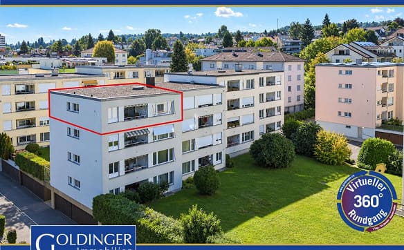 Immobilie in Kreuzlingen - Zentrumsnahes, gepflegtes Wohnen mit sonnigem Westbalkon - Bild 0