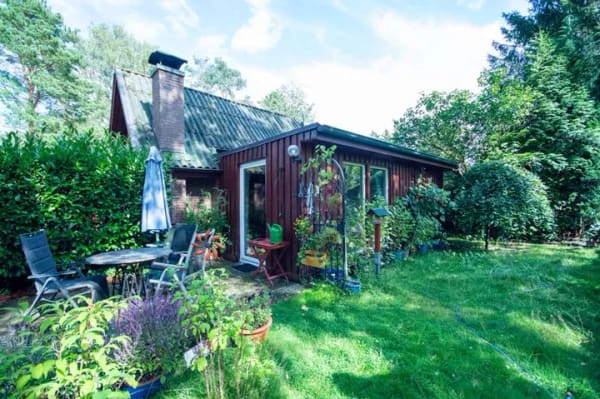Immobilie in Ottersberg - Otterstedter See: Holzhäuschen mit Carport und Kamin - Bild 3
