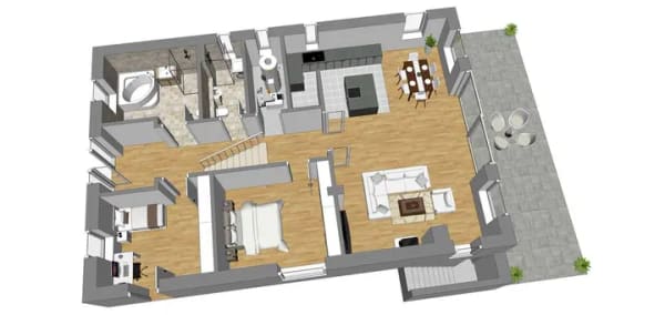 Immobilie in Kirchlinteln - Alleinlage! Resthof 4 Gebäude 1 Neubau  bei Verden für Handwerker, Großfamilien & Selbstversorger - Bild 2