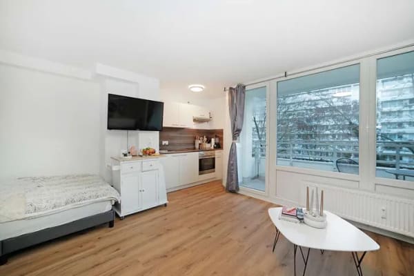 Immobilie in Oberschleißheim - Attraktive, möbliert 1-Zimmer-Wohnung mit Balkon - Perfekt für Investoren  - Bild 4