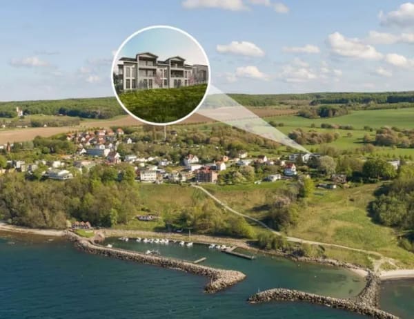 Immobilie in Lohme - "Kreideküsten Quartier" - 20 hochwertige Neubau-ETW mit Tiefgarage & tlw. Ostseeblick! KfW55! - Bild 1