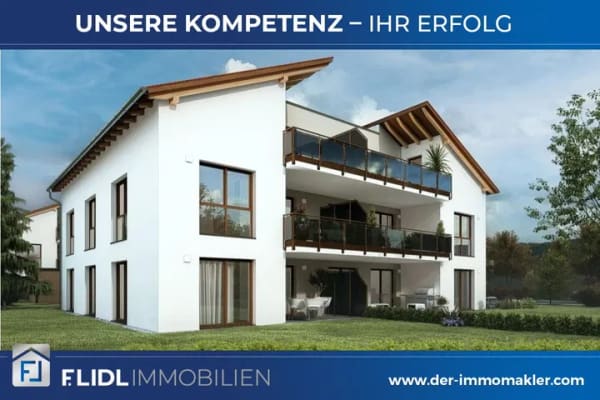 Immobilie in Fürstenzell - 3 Zimmer EG mit Garten - Fürstenzell - Neubau Haus C - Bild 0